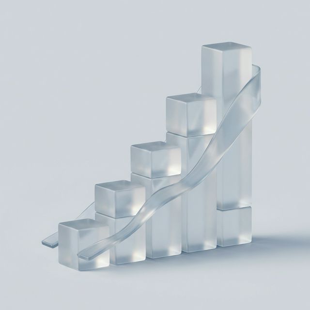 Strategic visual chart displaying growth